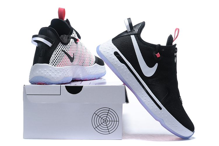 2020 Nike Paul George IV Black White Pink